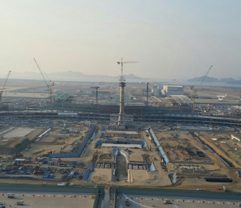 Incheon International airport 2 Terminal  mooring field  construction(3-2 section)